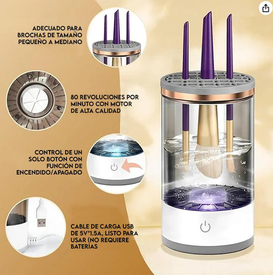 MAQUINA LIMPIADORA DE BROCHAS CON UN COMBO ESPECIAL SORPRESA
